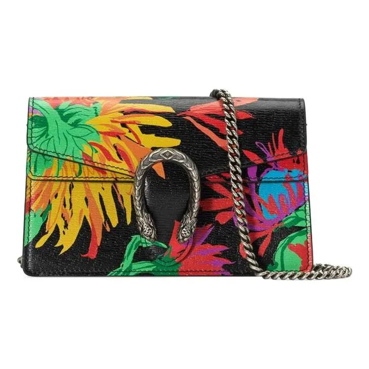 (WMNS) GUCCI Dionysus Ken Scott Mini-Sized Single-Shoulder Bag Black