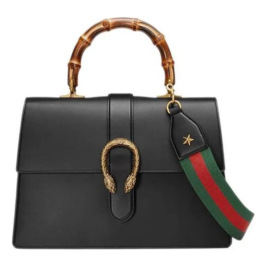 (WMNS) GUCCI Dionysus Series Cortices Bamboo Single Shoulder hand Bag Middle